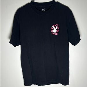 Anti Social Social Club Black Playboy Shirt